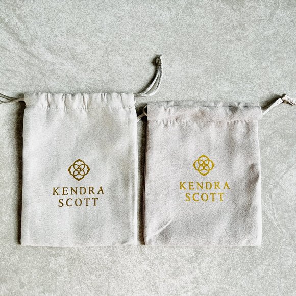 KENDRA SCOTT Cory Drop Gunmetal Earrings In Dichroic Glass - DO NOT BUY! - Picture 5 of 7